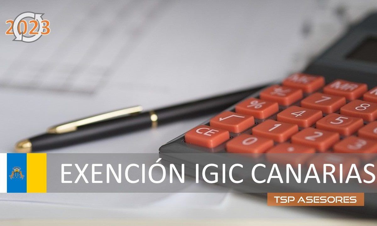 Exención IGIC Canarias
