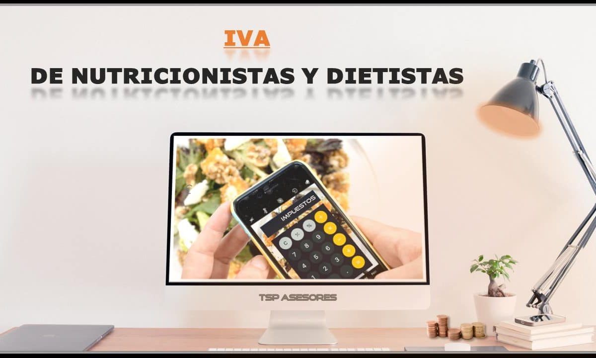 IVA de nutricionistas y dietistas