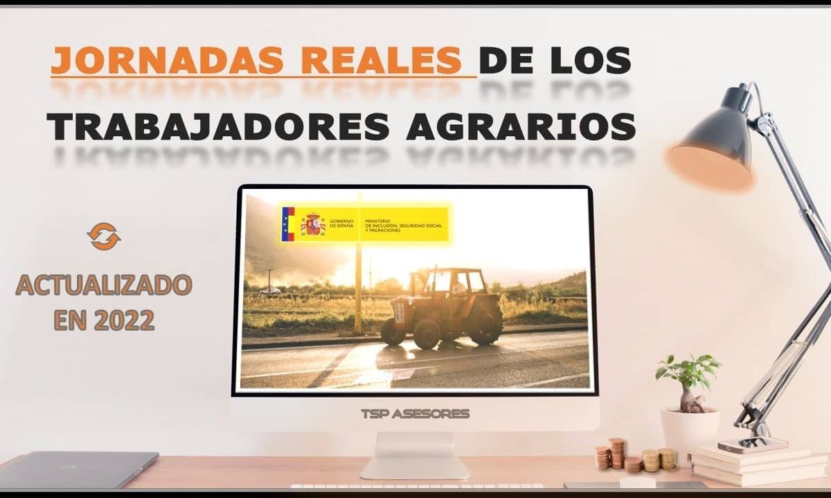 Jornadas reales de los trabajadores agrarios