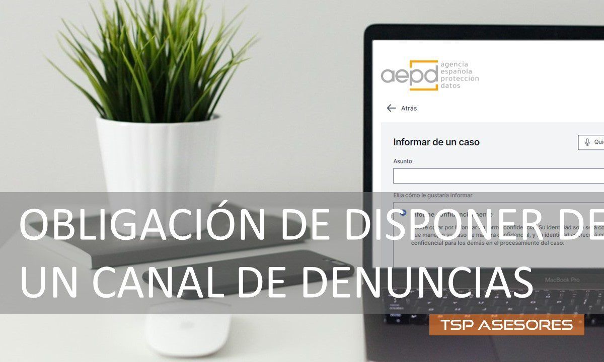 Obligación de disponer de un Canal de Denuncias