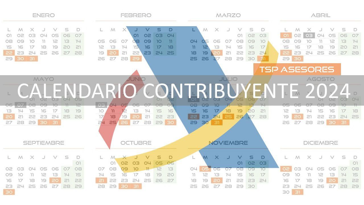 Calendario del contribuyente 2024