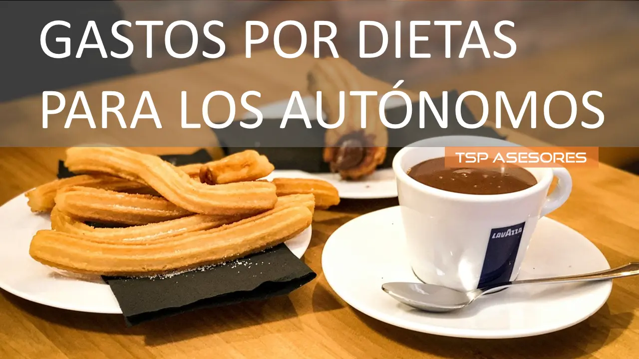 Gastos por dietas para los autónomos