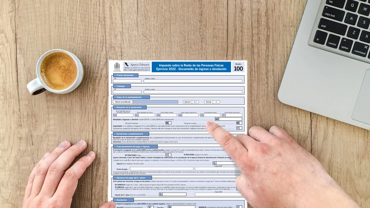 Declaración de la Renta de 2023: Modelo 100
