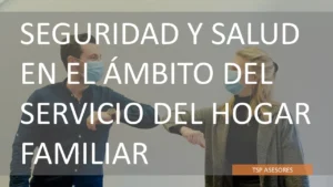 Seguridad y salud en el ámbito del servicio del hogar familiar