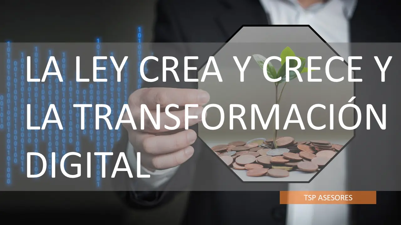 Ley Crea y Crece y la transformación digital
