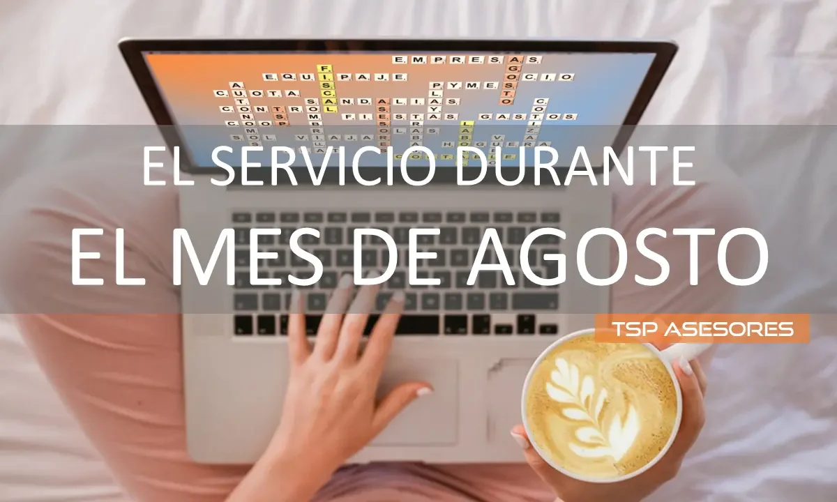 El servicio durante el mes de agosto
