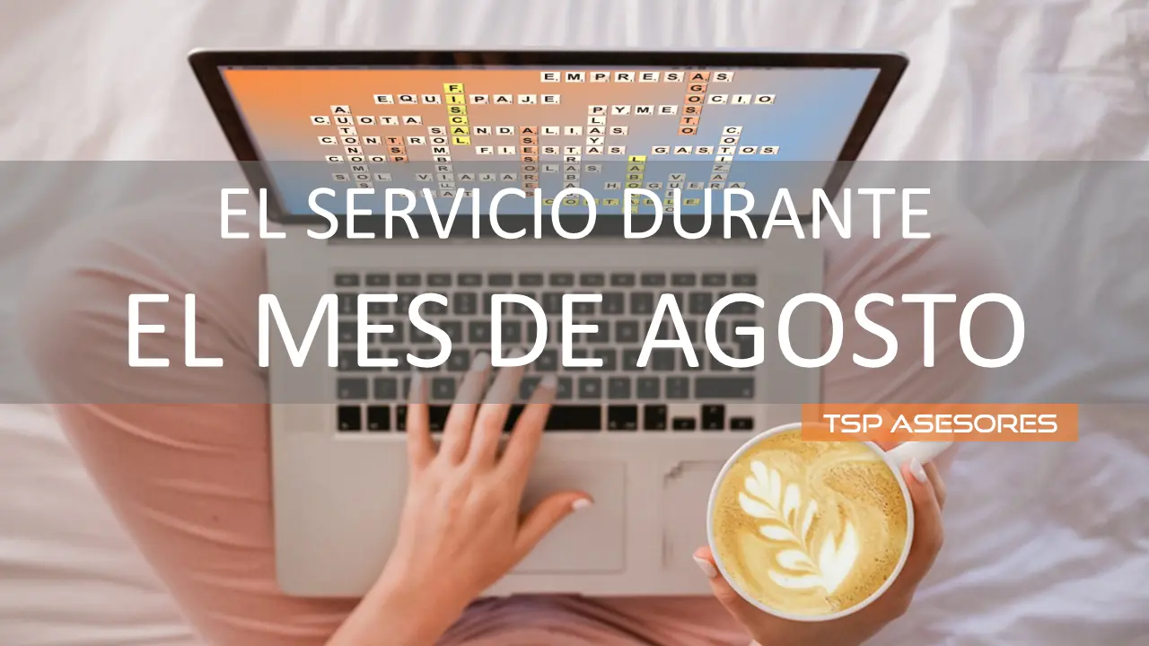 El servicio durante el mes de agosto