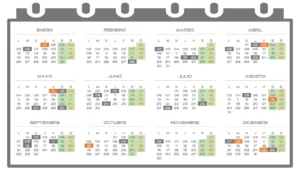 Calendario Festivos Autonomicos