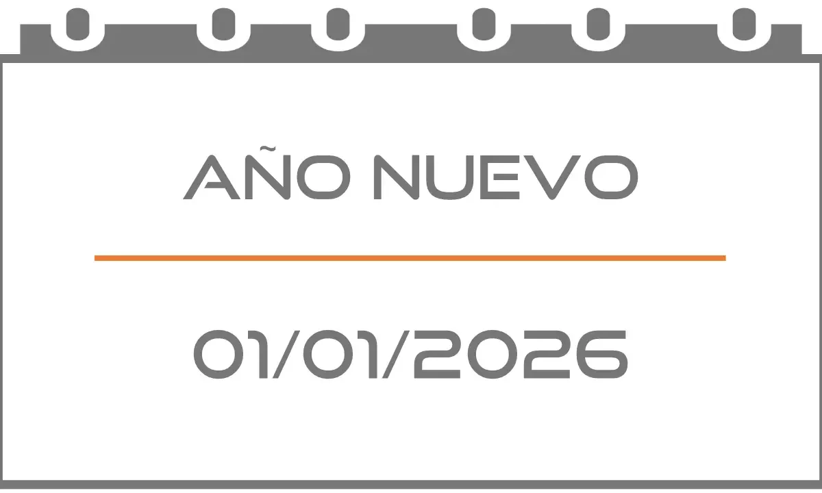 Año Nuevo (Festivo 01/01/2026)