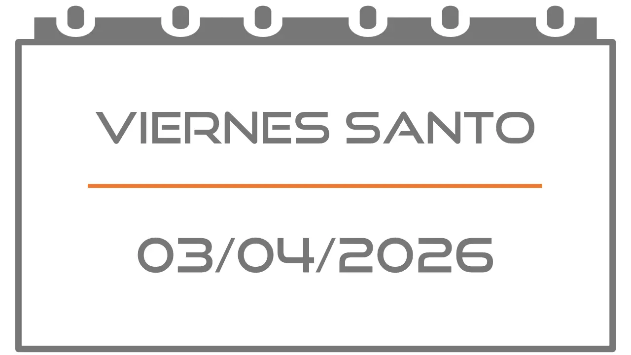 Viernes Santo (Festivo 03-04-2026)