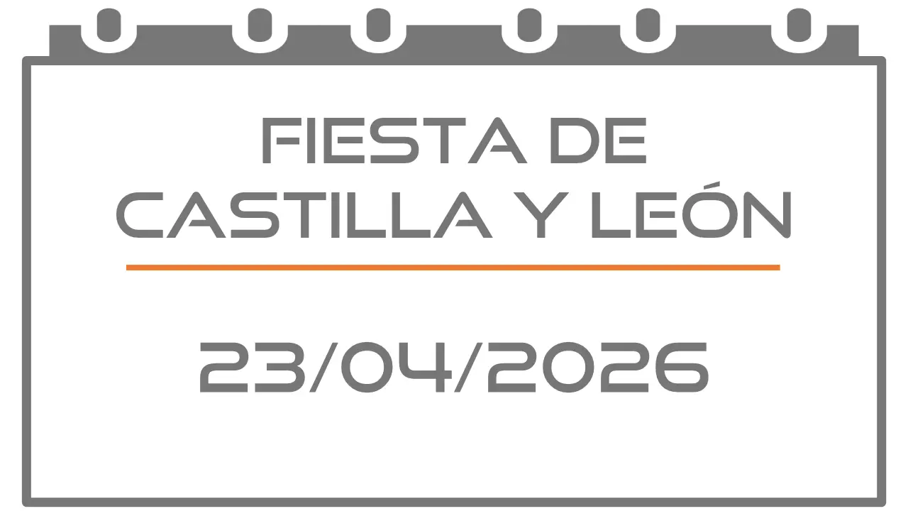 Fiesta de Castilla y León (Festivo 23-04-2026)