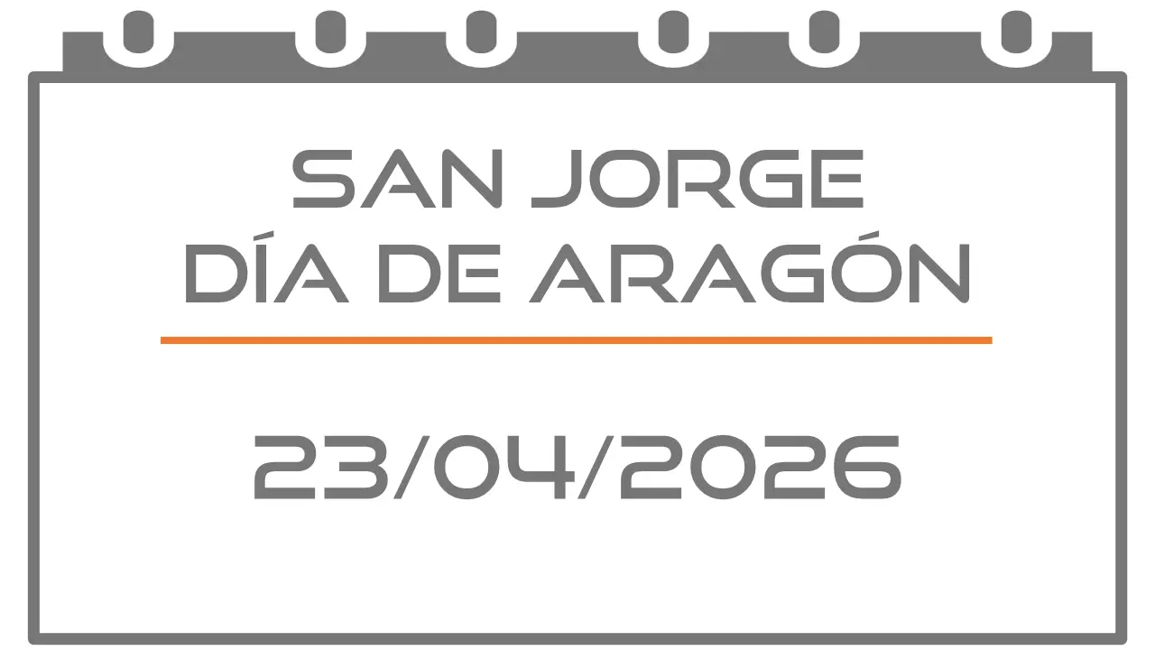 San Jorge-Día de Aragón (Festivo 23-04-2026)
