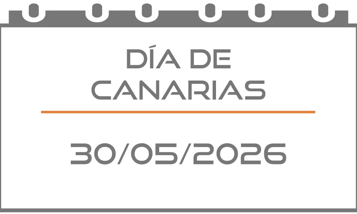 Día de Canarias (Festivo 30/05/2026)
