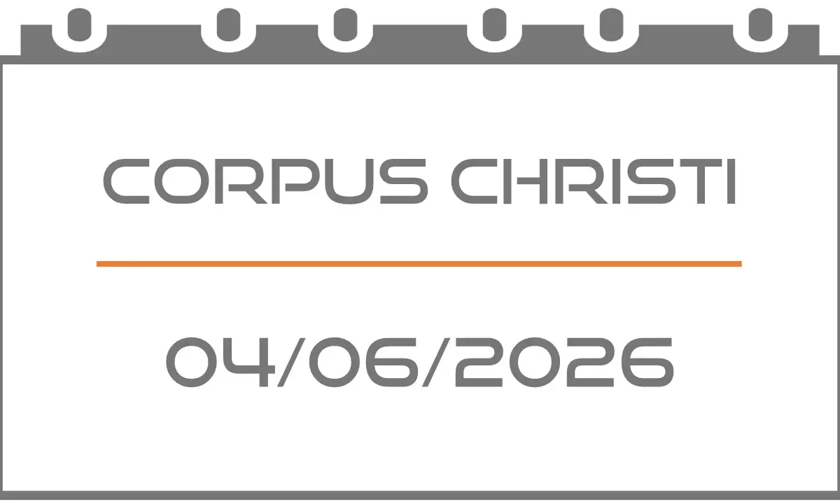 Corpus Christi (Festivo 04/06/2026)