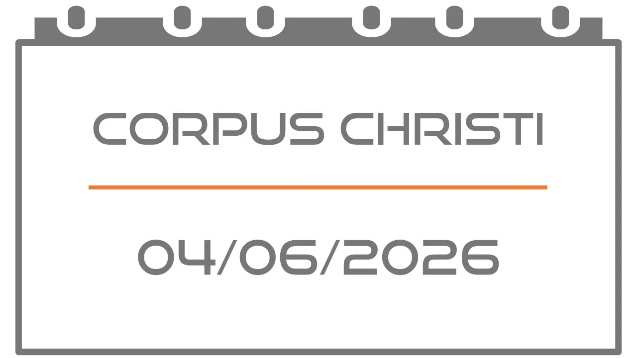 Corpus Christi (Festivo 04-06-2026)