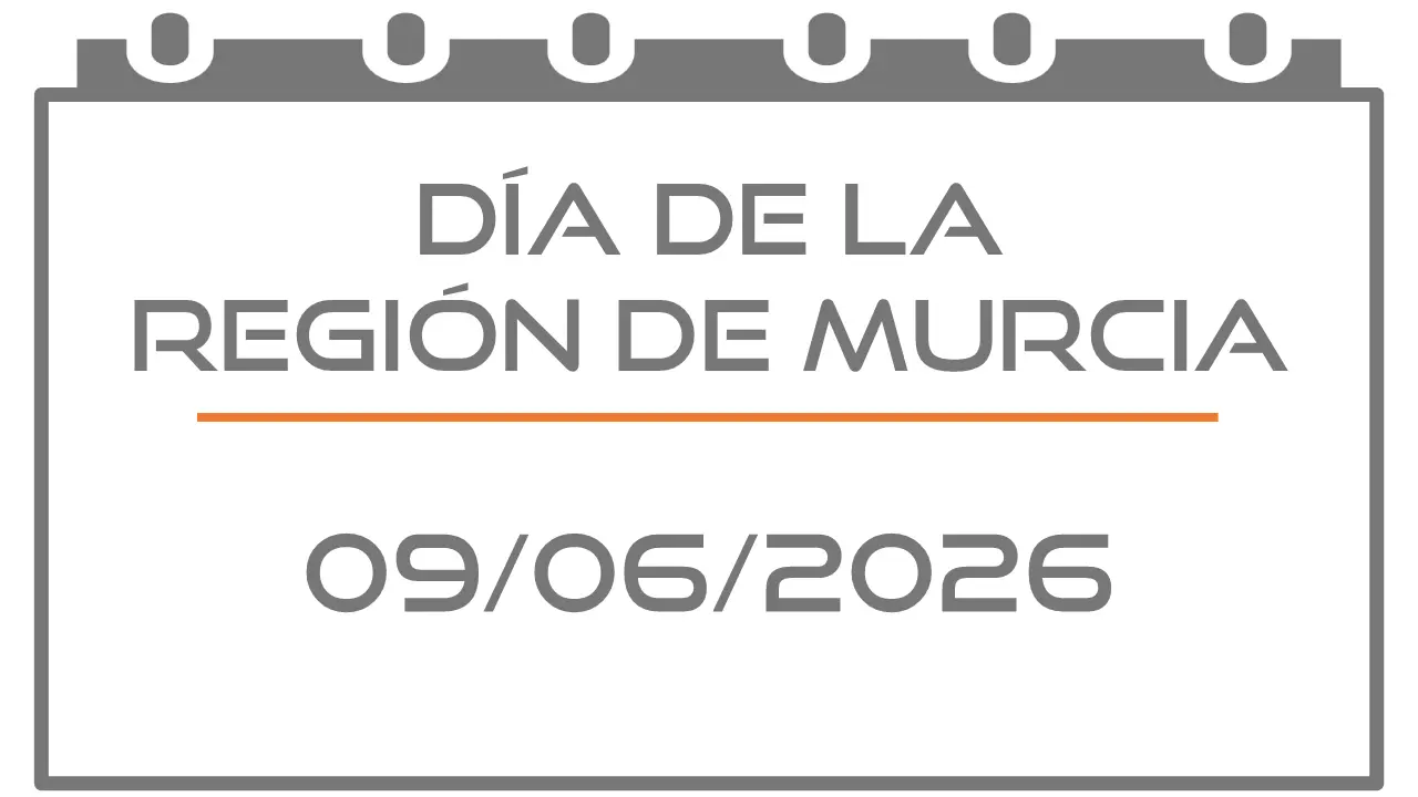Día de la Región de Murcia (Festivo 09-06-2026)