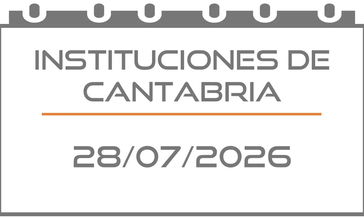 Día de las Instituciones de Cantabria (Festivo 28/07/2026)