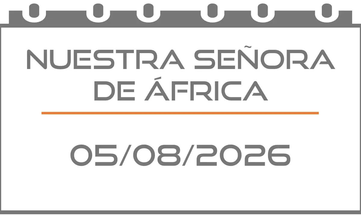 Nuestra Señora de África (Festivo 05/08/2026)