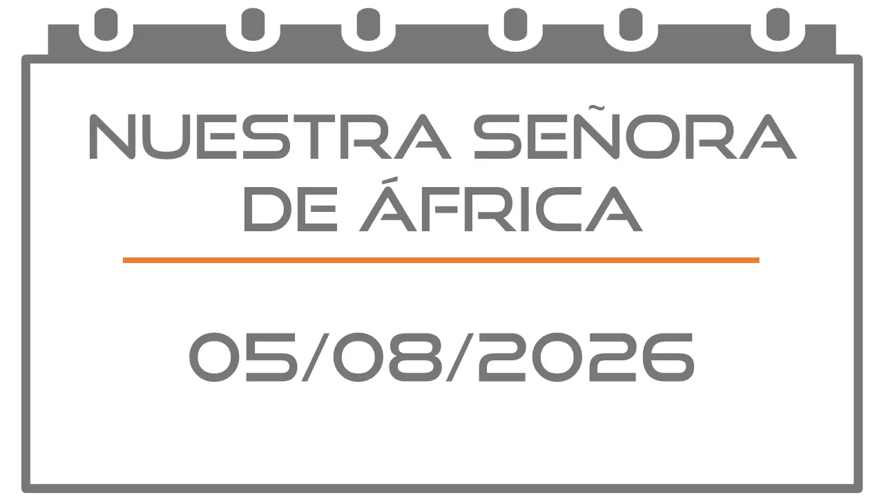 Nuestra Señora de África (Festivo 05-08-2026)