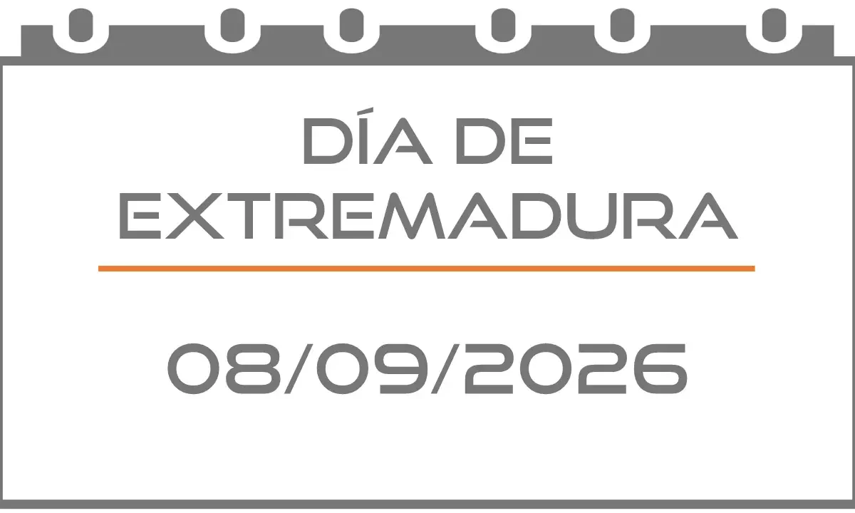 Día de Extremadura (Festivo 08/09/2026)