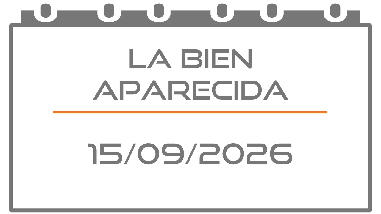 La Bien Aparecida (Festivo 15-09-2026)