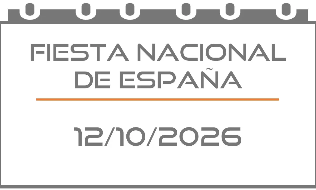 Fiesta Nacional de España (Festivo 12/10/2026)