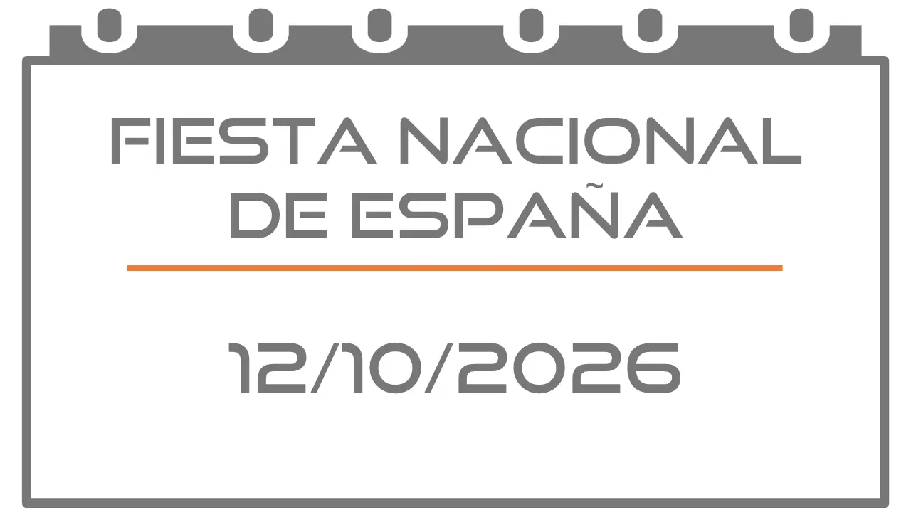 Fiesta Nacional de España (Festivo 12-10-2026)