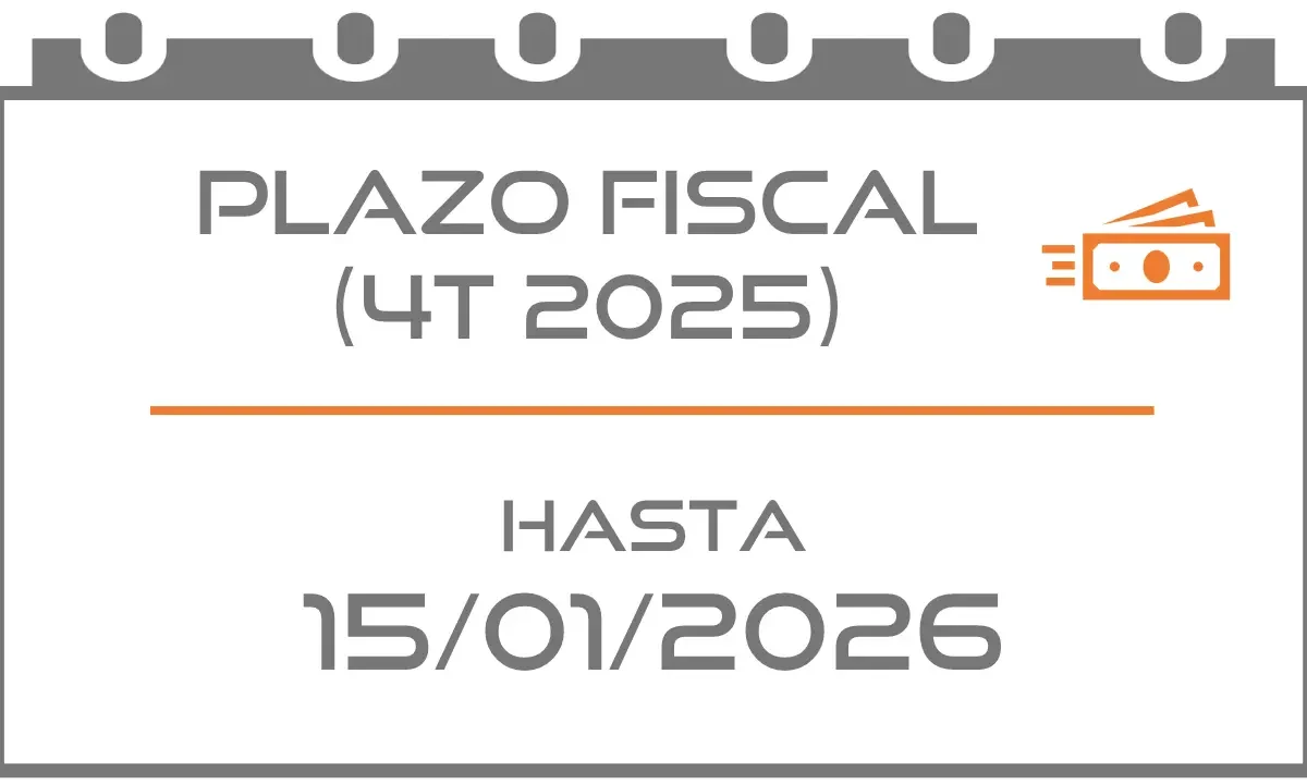 Domiciliar modelos 111, 115, 123, 216, 210: 4T 2025 (Fiscal 15/01/2026)