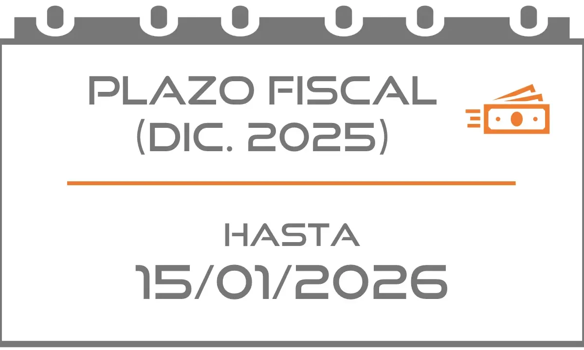 Domiciliar modelos 111, 115, 123, 216: dic. 2025 (Fiscal 15/01/2026)