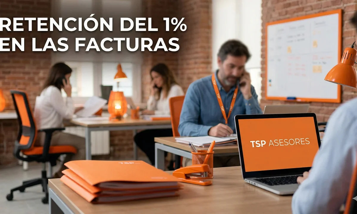 Retención del 1% en las facturas