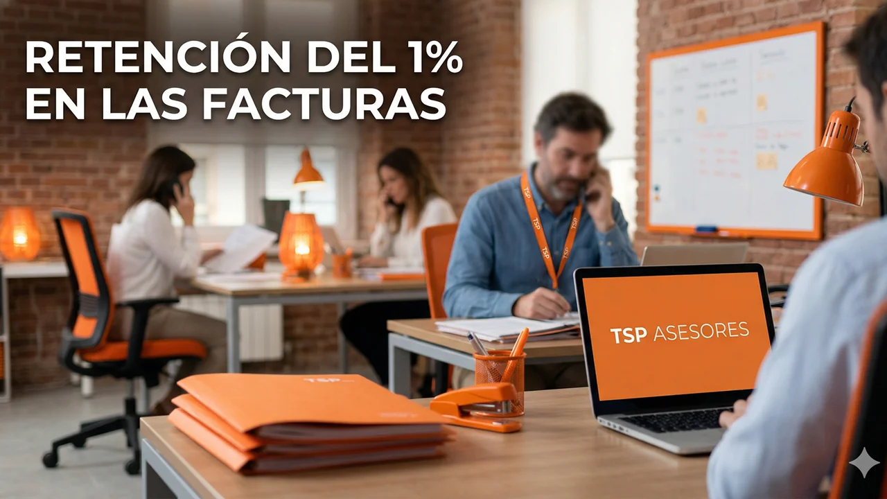 Retención de 1% en las facturas