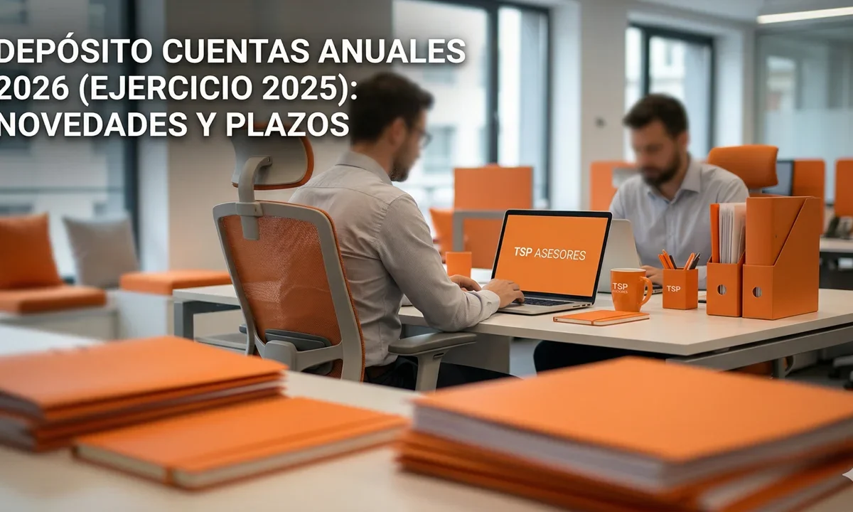 Depósito Cuentas Anuales 2026 (Ejercicio 2025): Novedades y Plazos