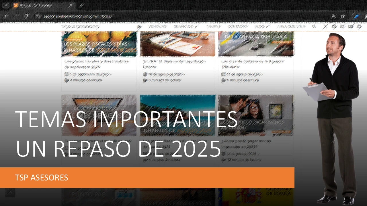 Temas Importantes 2025 (siguen vigentes 2026)