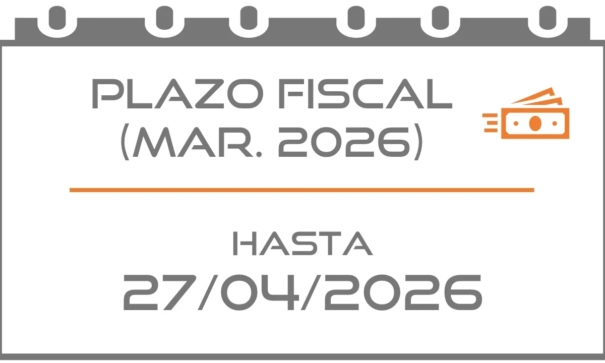 Domiciliar modelo 303: mar. 2026 (Fiscal 27/04/2026)