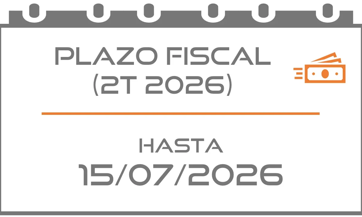 Domiciliar modelos 111, 115, 123, 216, 130, 131, 210, 303, 309: 2T 2026 (Fiscal 15/07/2026)
