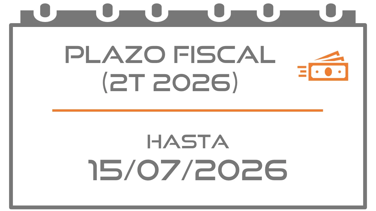 ▷ Domiciliar modelos 111, 115, 123, 216, 130, 131, 210, 303, 309: 2T 2026 (Fiscal 15/07/2026)