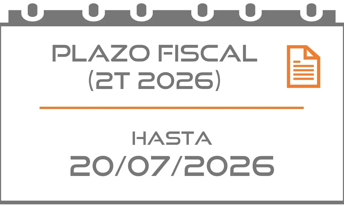 Presentar modelos 111, 115, 123, 216, 130, 131, 210, 303, 309, 349: 2T 2026 (Fiscal 20/07/2026)