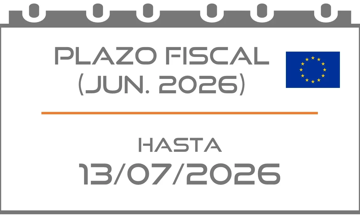 Declarar INTRASTAT: jun. 2026 (Fiscal 13/07/2026)